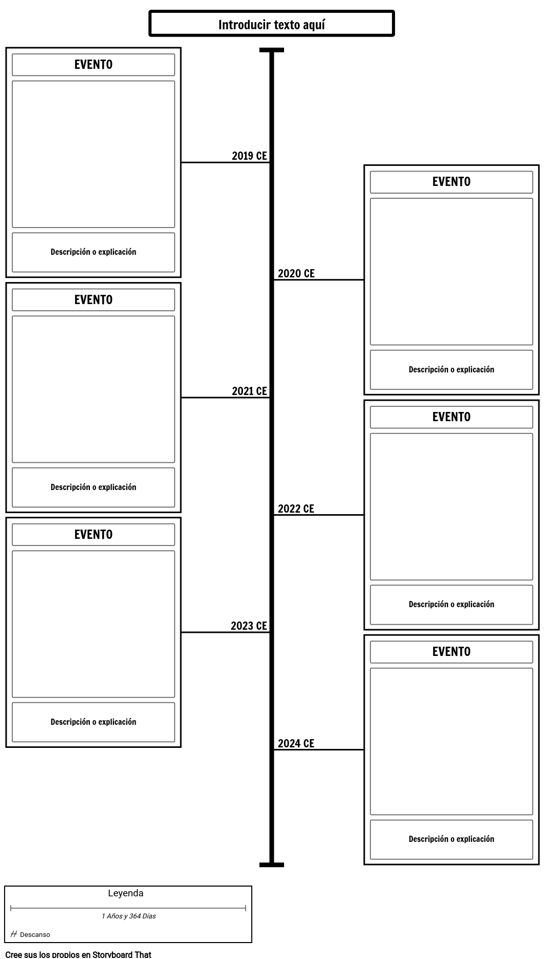 Plantillas De Línea De Tiempo Para Eventos De Secuencia Timeline Maker