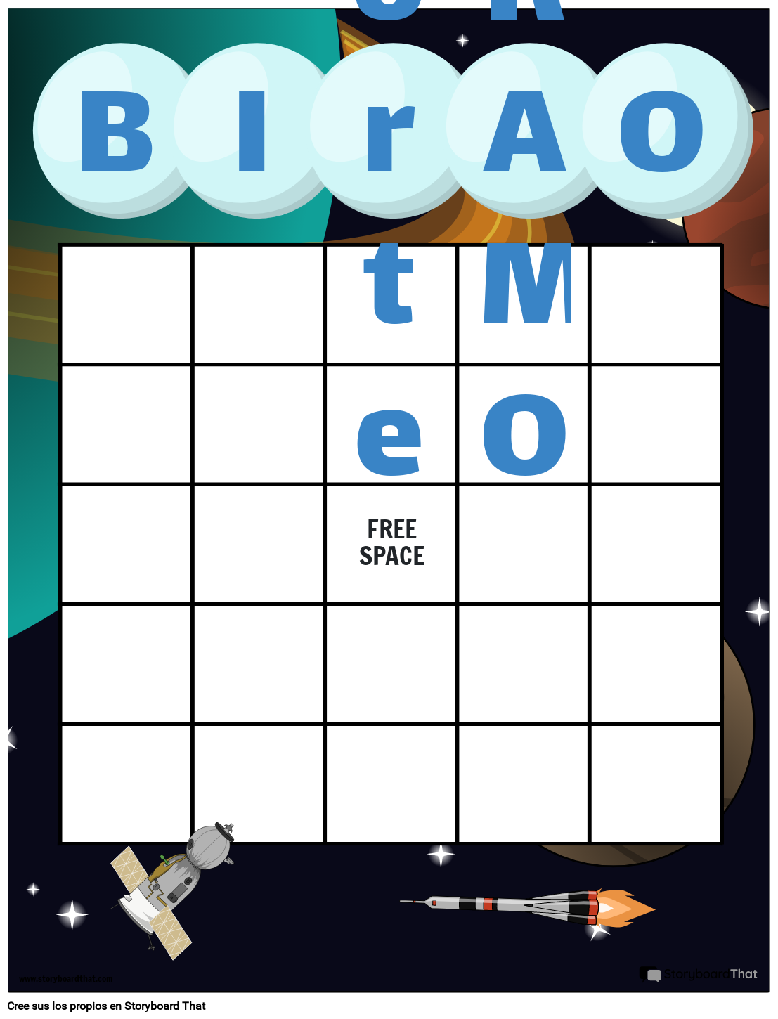 Patrones de tarjetas de bingo