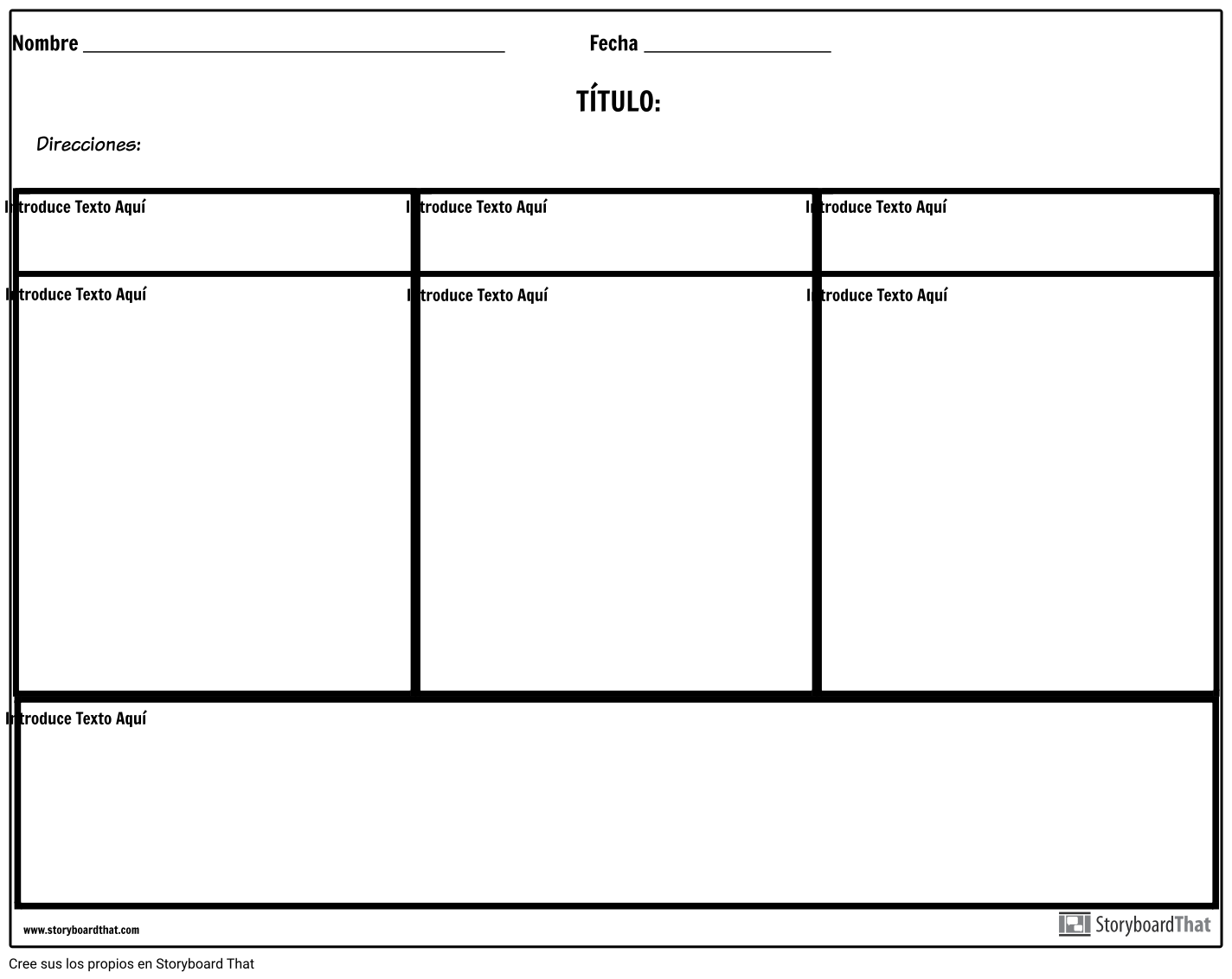 Tres Notas de la Columna con Resumen Storyboard