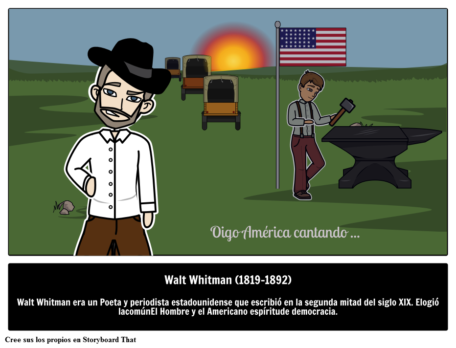 Walt Whitman - Poeta Estadounidense 