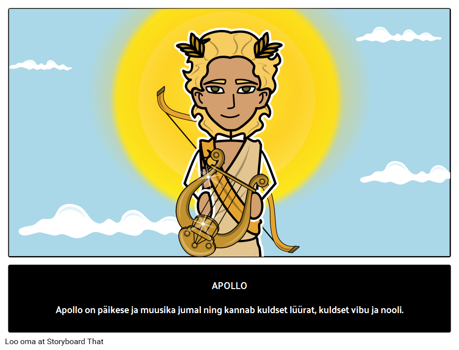 Apollo - Kreeka Päikesejumal 