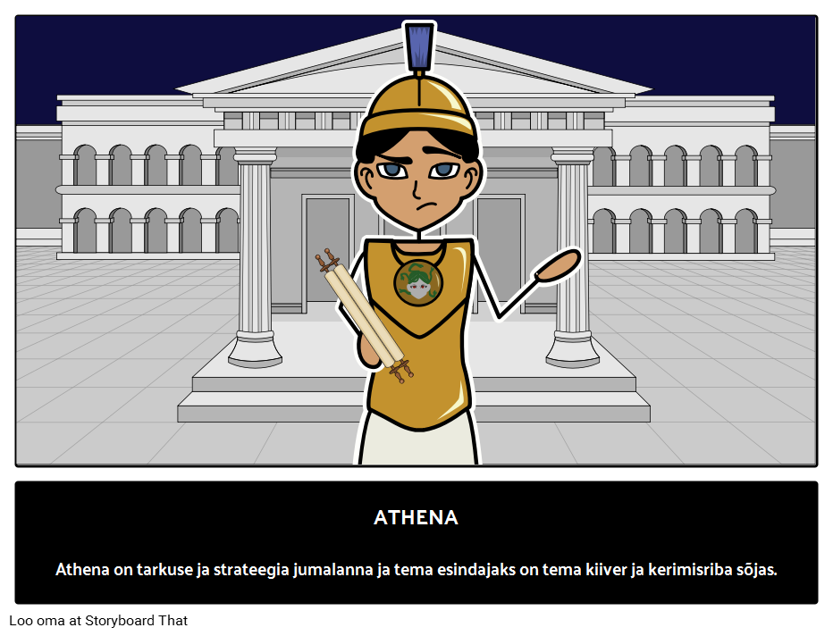 Athena – Kreeka Tarkusejumalanna 