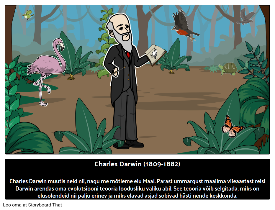 Charles Darwin – Evolutsioonibioloog 