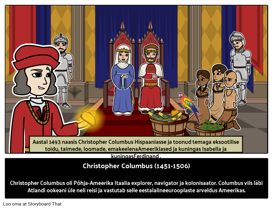 Kes oli Christopher Columbus? 
