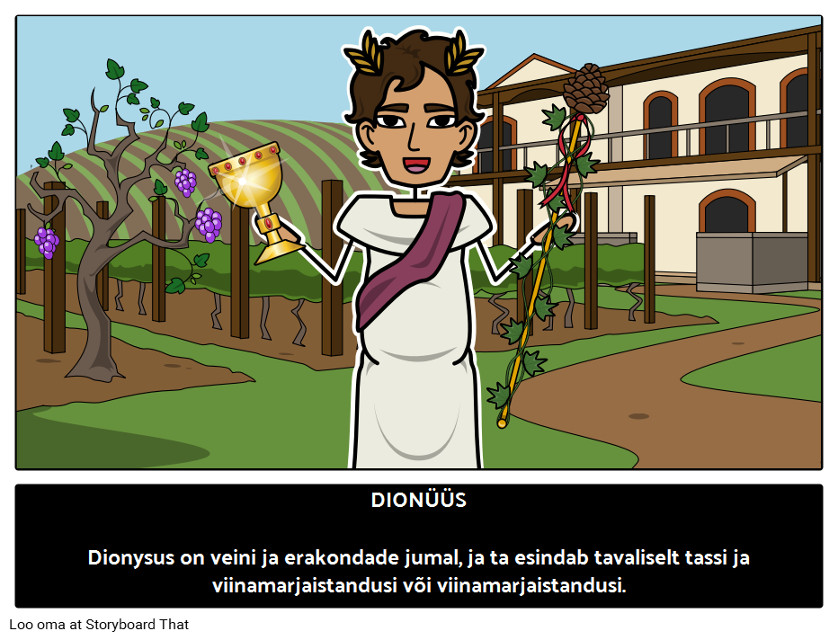 Dionysos – Kreeka Veinijumal 