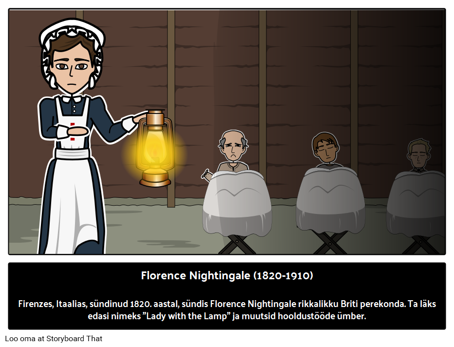 Florence Nightingale: Daam lambiga