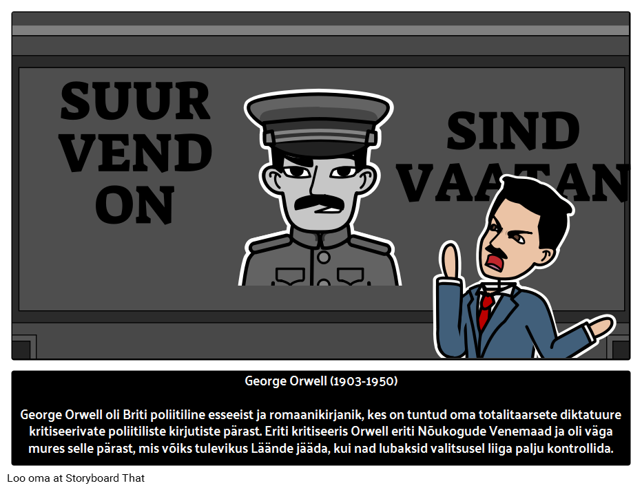 Kes oli George Orwell? 