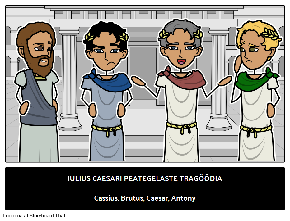 Julius Caesari Peamised Tegelased