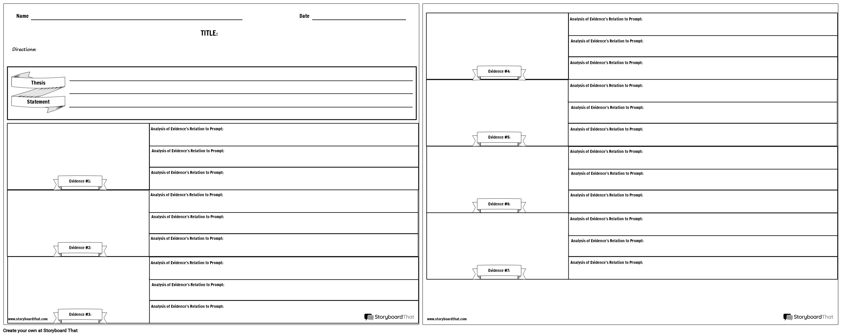 L put Avalduse Jaotus Storyboard Par Et examples