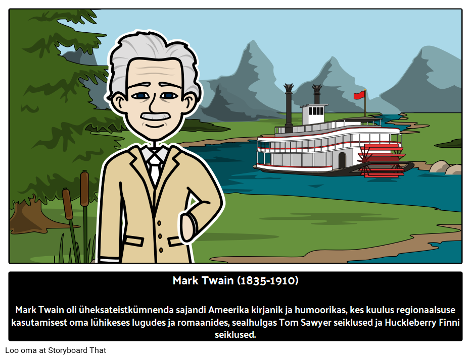 Mark Twain: Ameerika Autor ja Humorist 