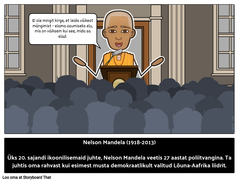 Nelson Mandela: Ikooniline Juht 