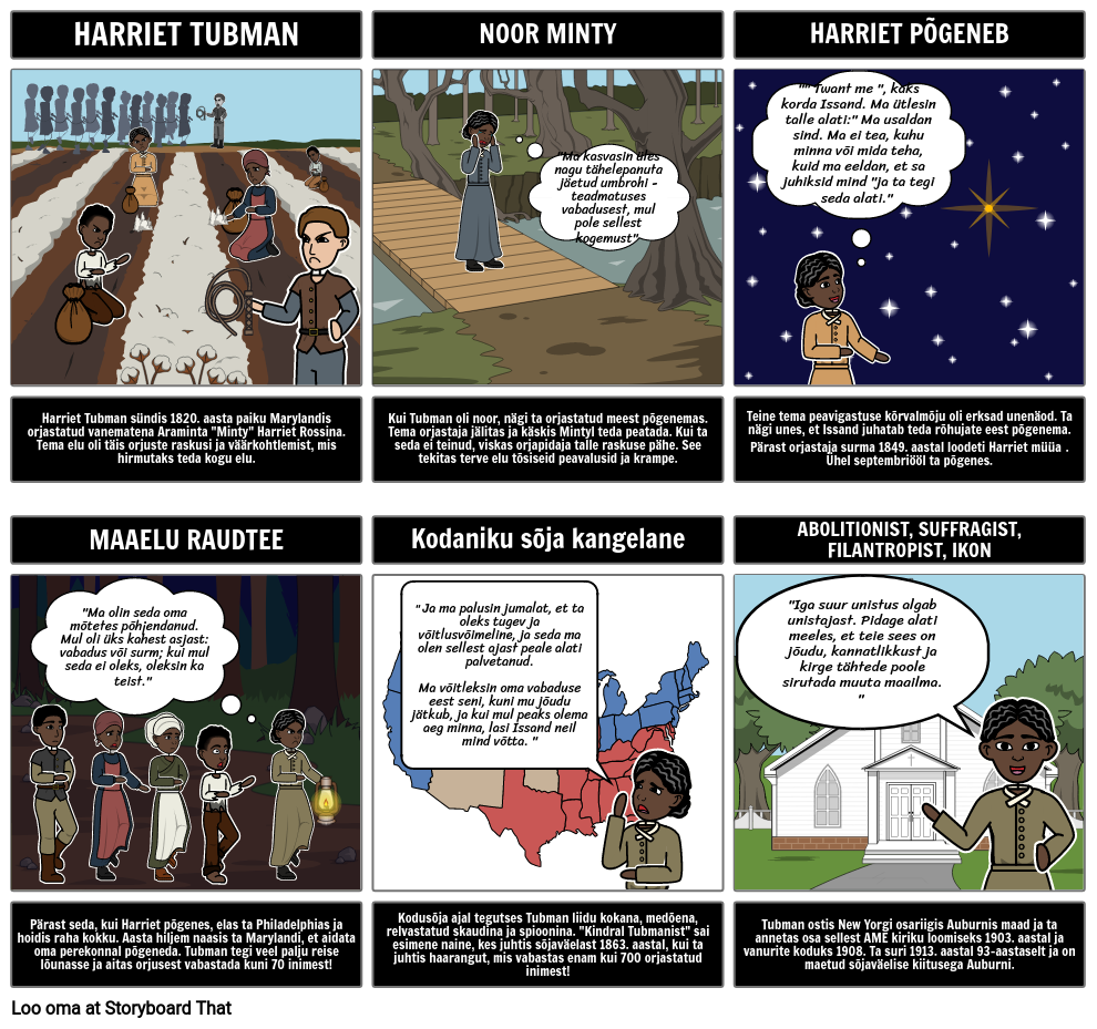 Orjandus: Harriet Tubman