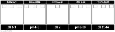 pH Scale Template