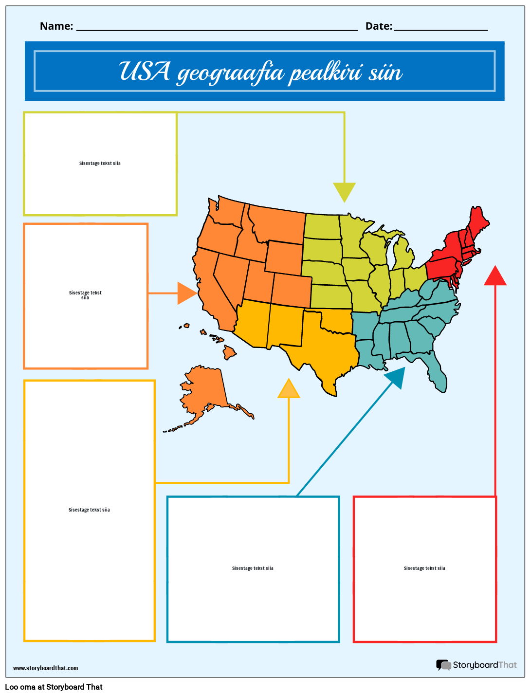 USA Geoportree Värv 2