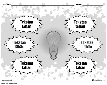 Aivoriihi Maisema BW 1