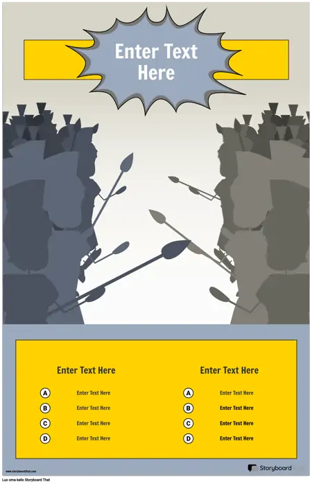 Battle Infographic -malli