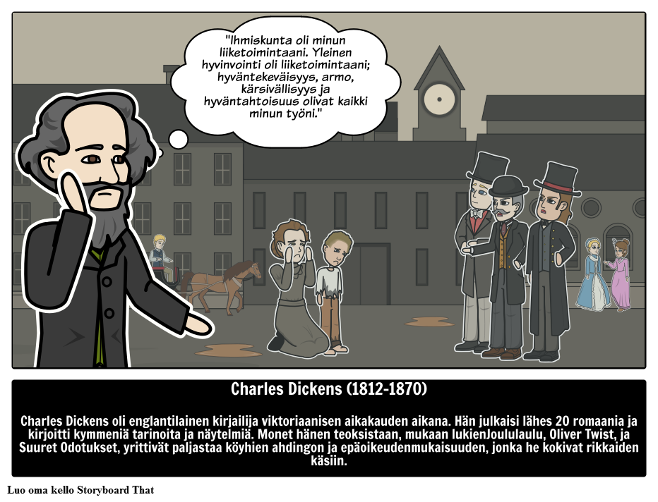 Charles Dickens - Kirjailija 