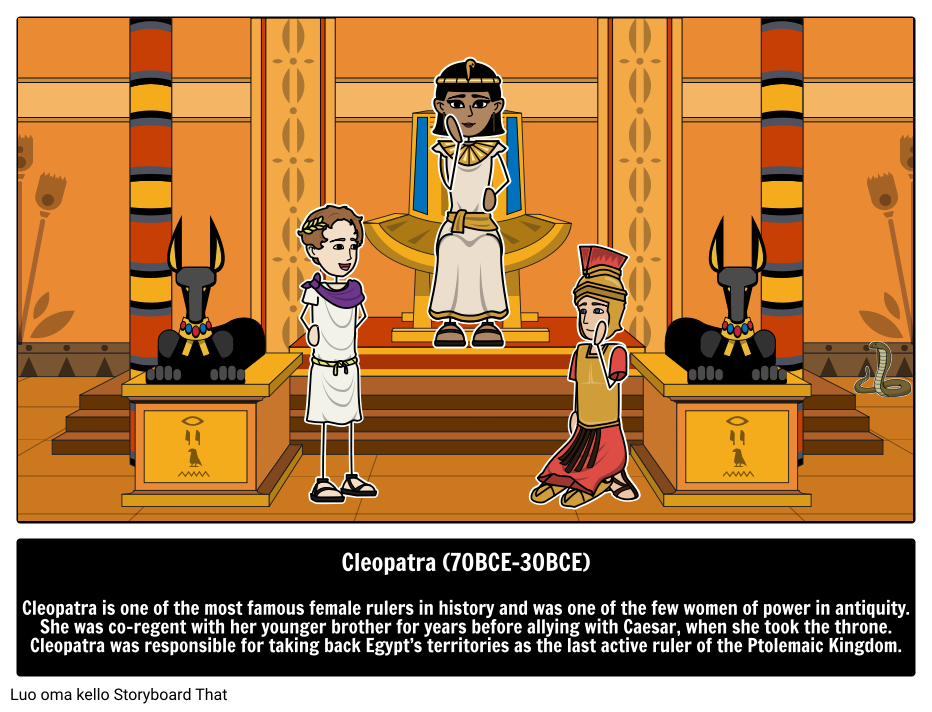 Egyptin Kleopatra 