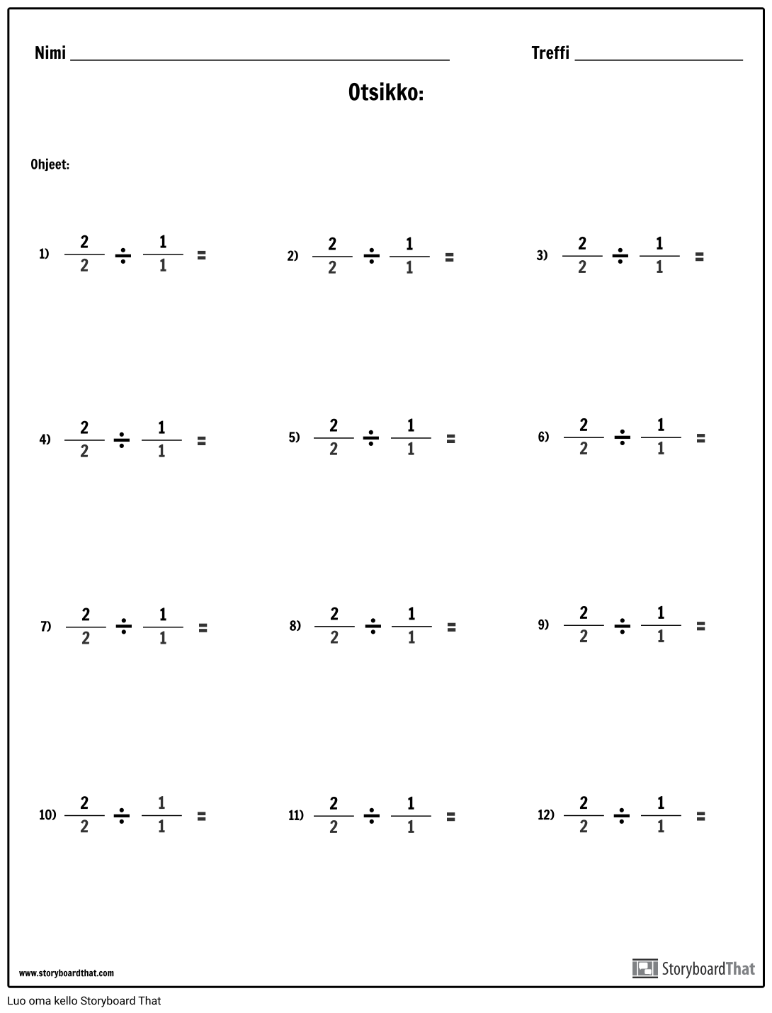Division-Fractions