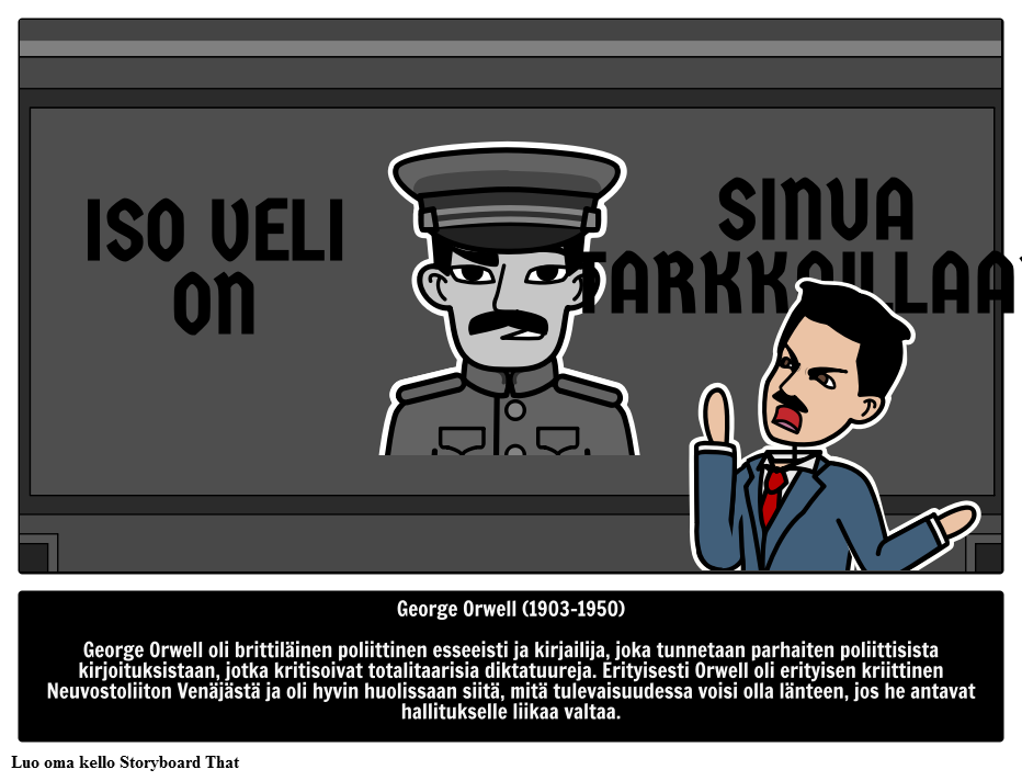 Kuka oli George Orwell? 