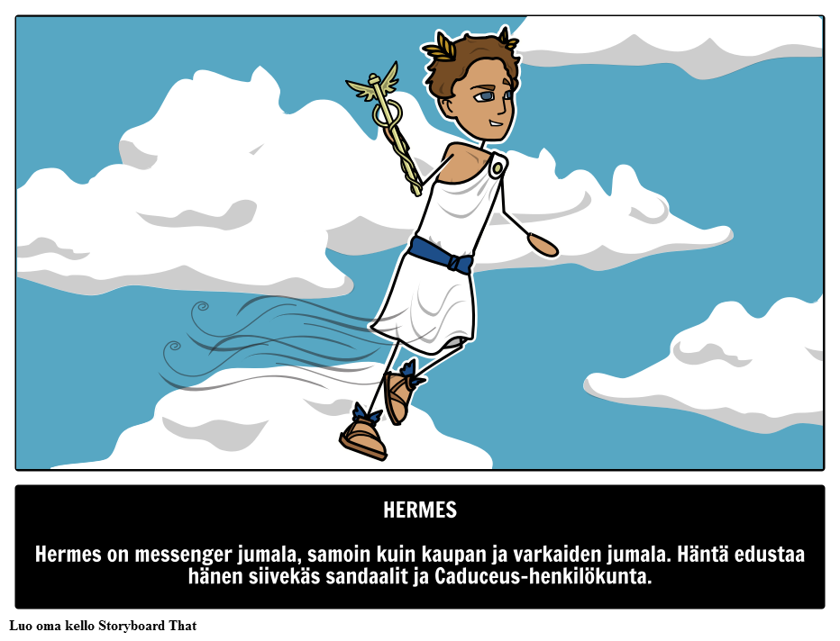 Hermes: Sanansaattajajumala 