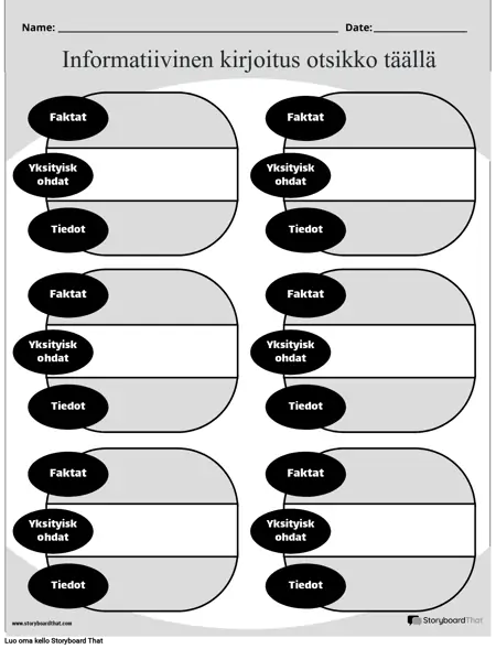 Info Kirjoita Mustavalkoinen 1