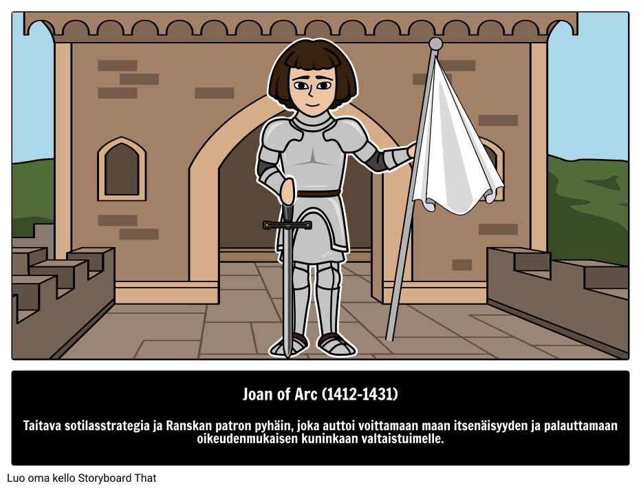Kuka oli Jeanne D'Arc? 