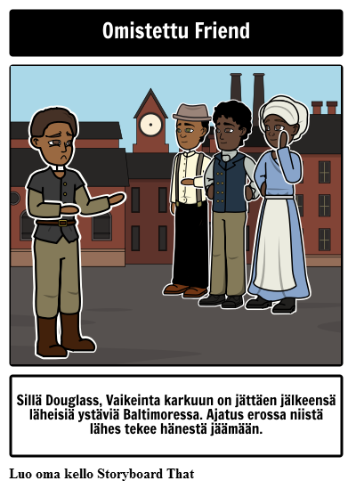 Kerrontaa Elämästä Frederick Douglass Piirre Square