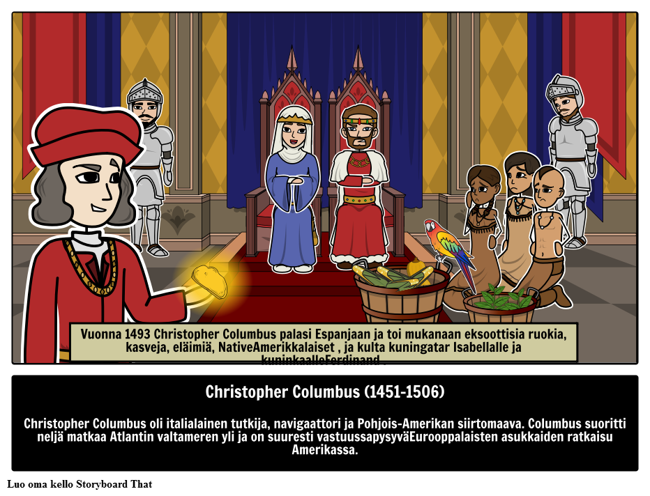 Kuka oli Kristoffer Kolumbus? 