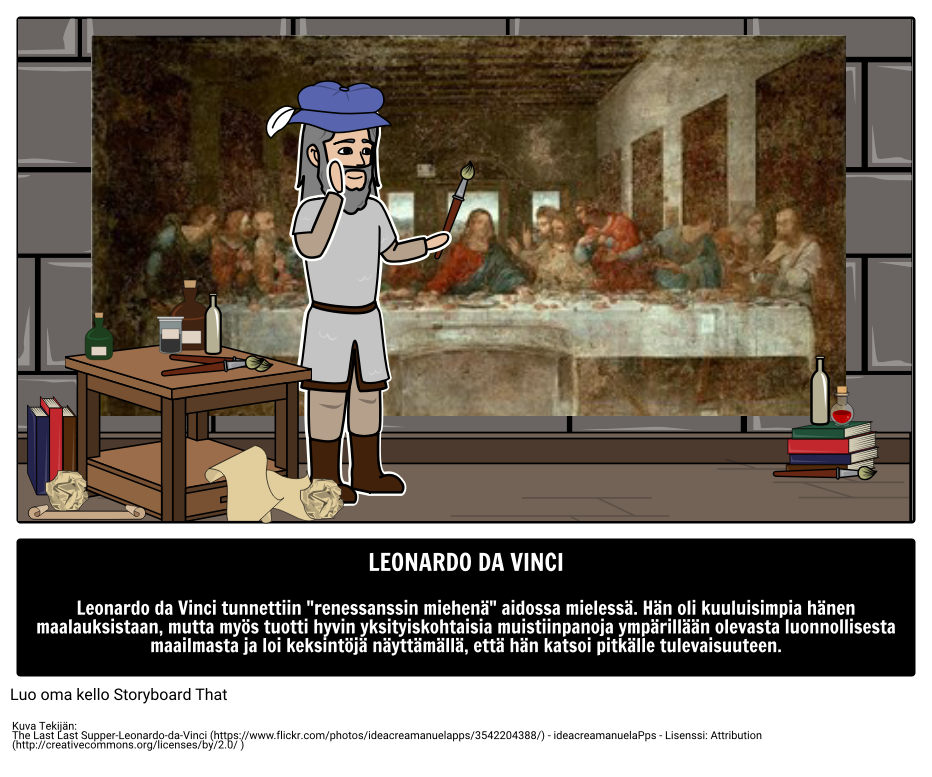 Leonardo da Vinci: Taiteilija, Keksijä, Tiedemies 