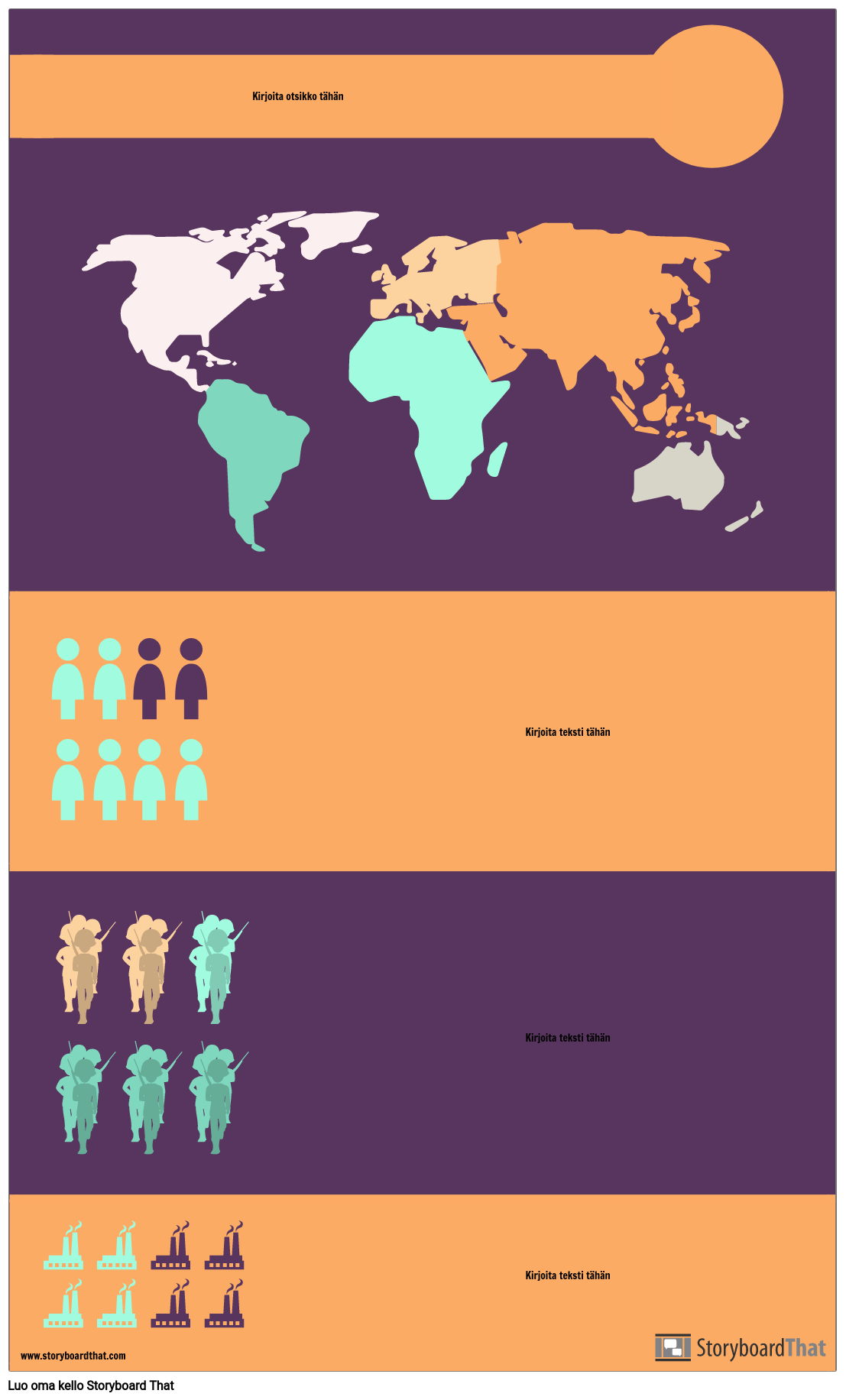 Maailman Infografinen Malli