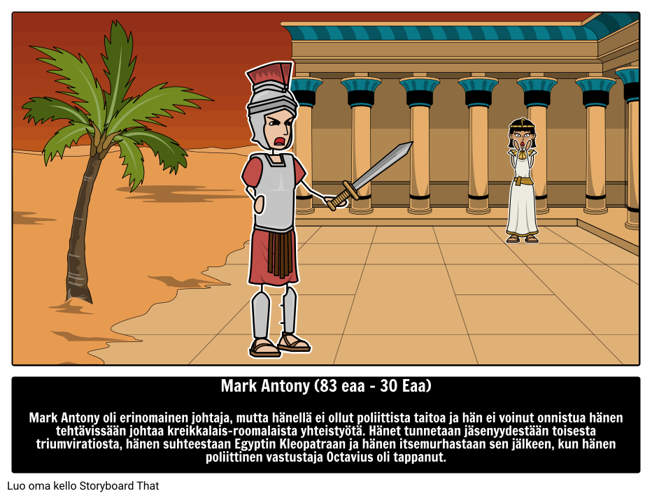 Kuka oli Mark Antony? 