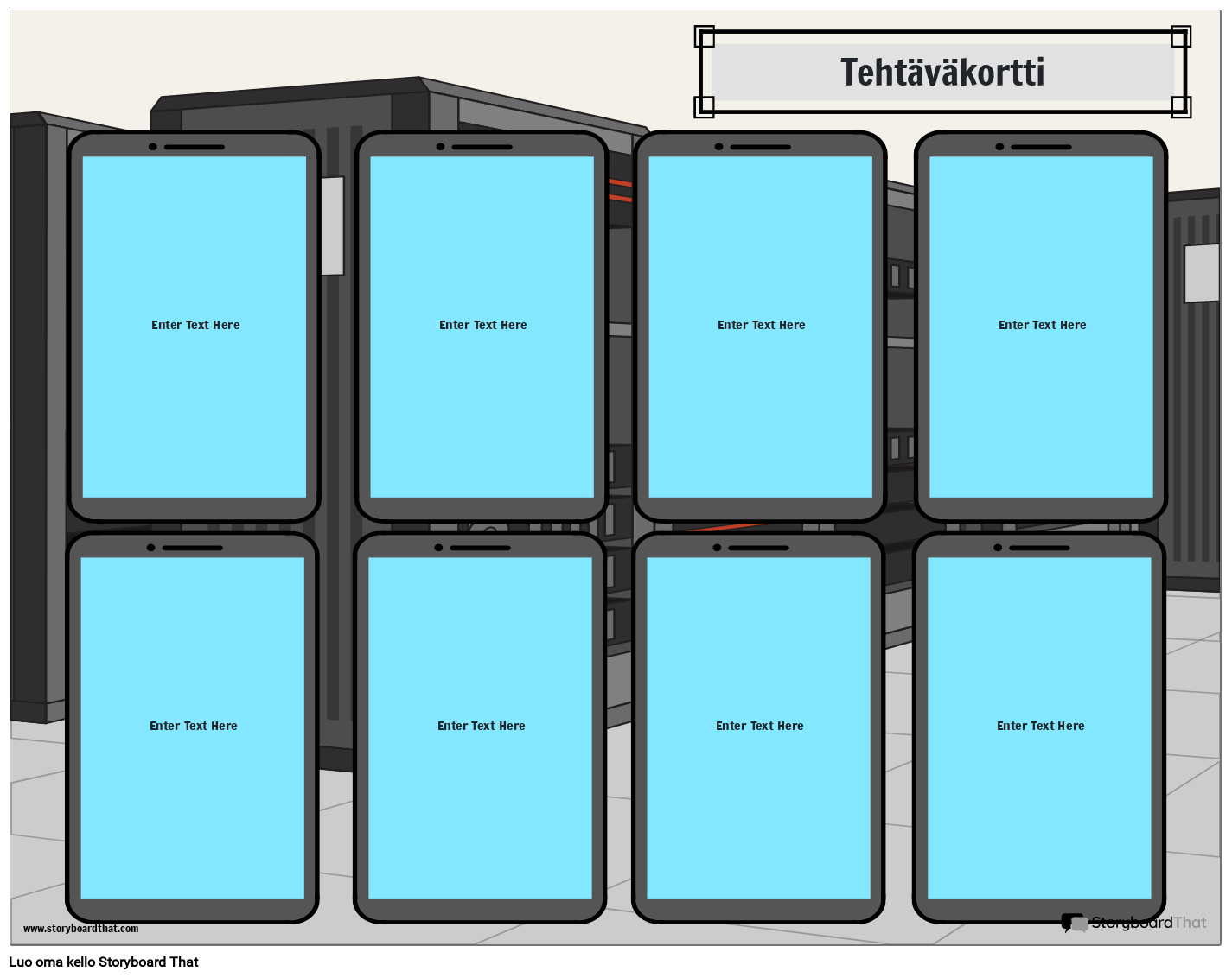 Matkapuhelimen Tehtäväkortti