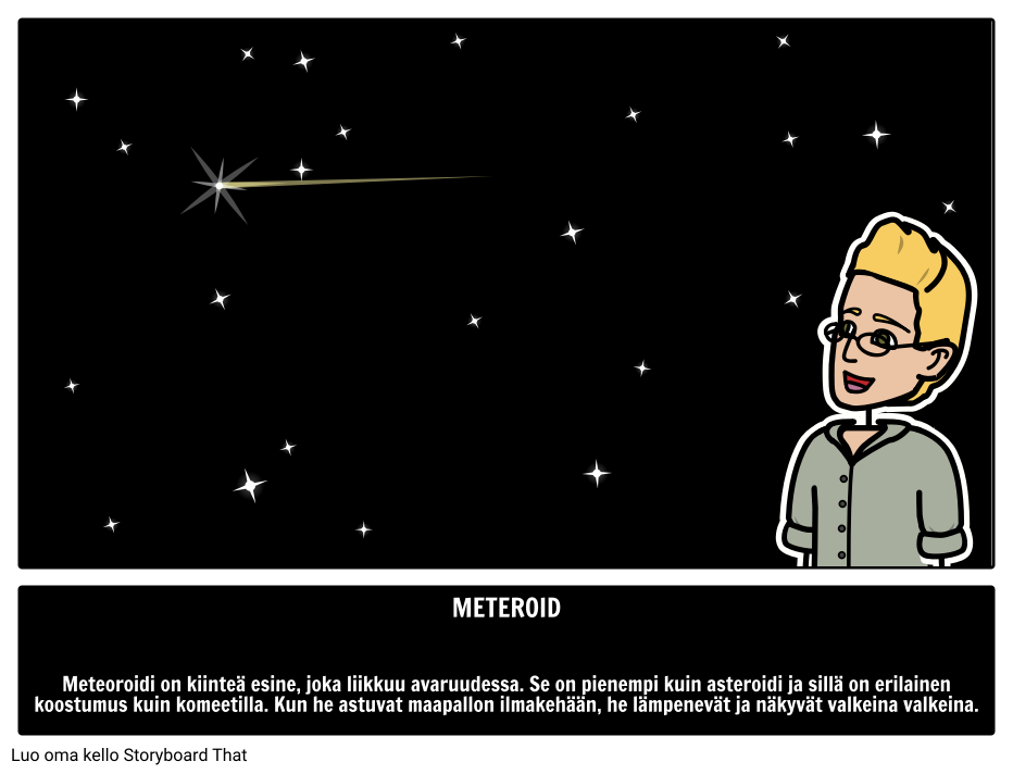 Mikä on Meteoroidi? 