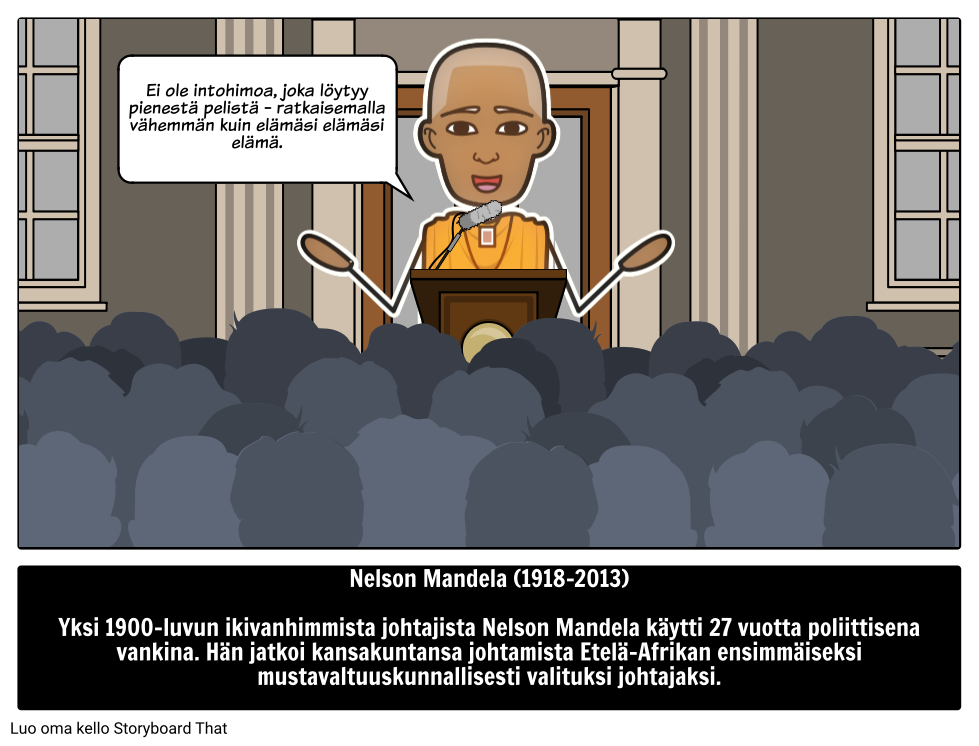 Nelson Mandela: Ikoninen Johtaja 
