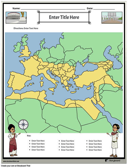 Rooman Valtakunnan Kartta