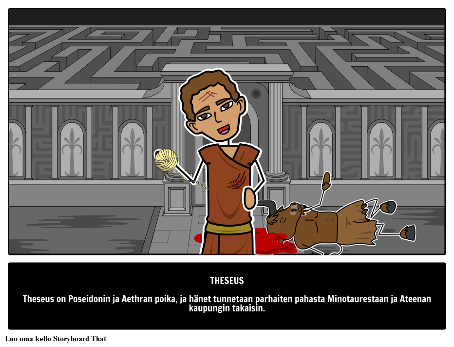 Theseus: Kreikkalainen Mytologia 