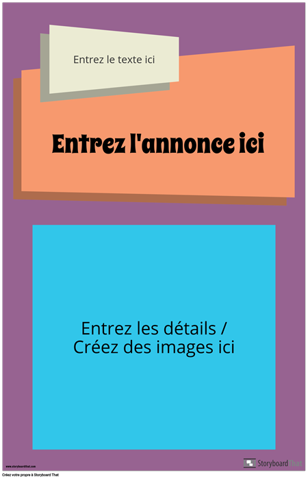 Affiche D'annonce Groovy