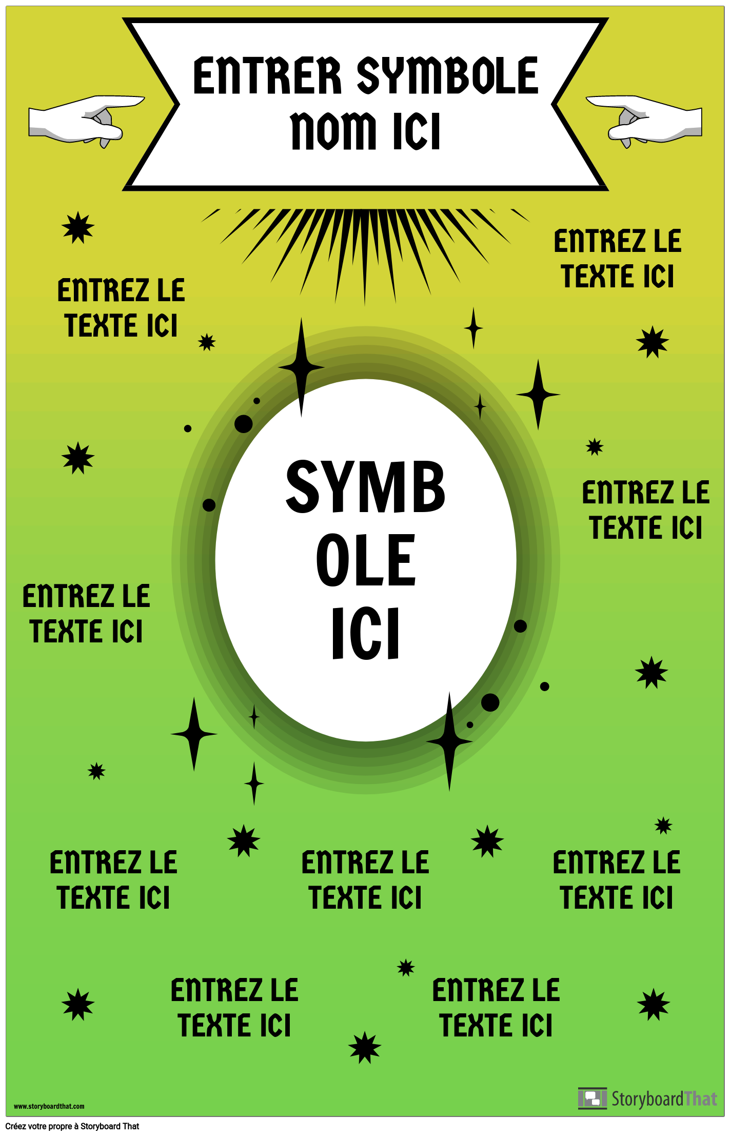 Affiche de Symbole Mathématique