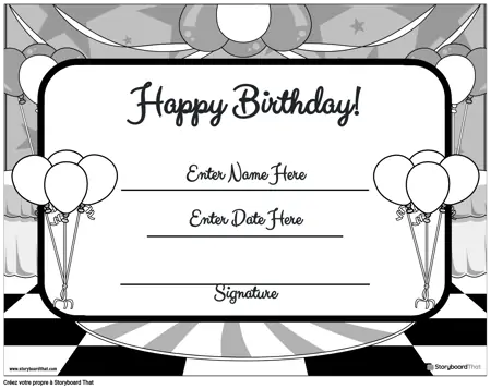 Anniversaire 13