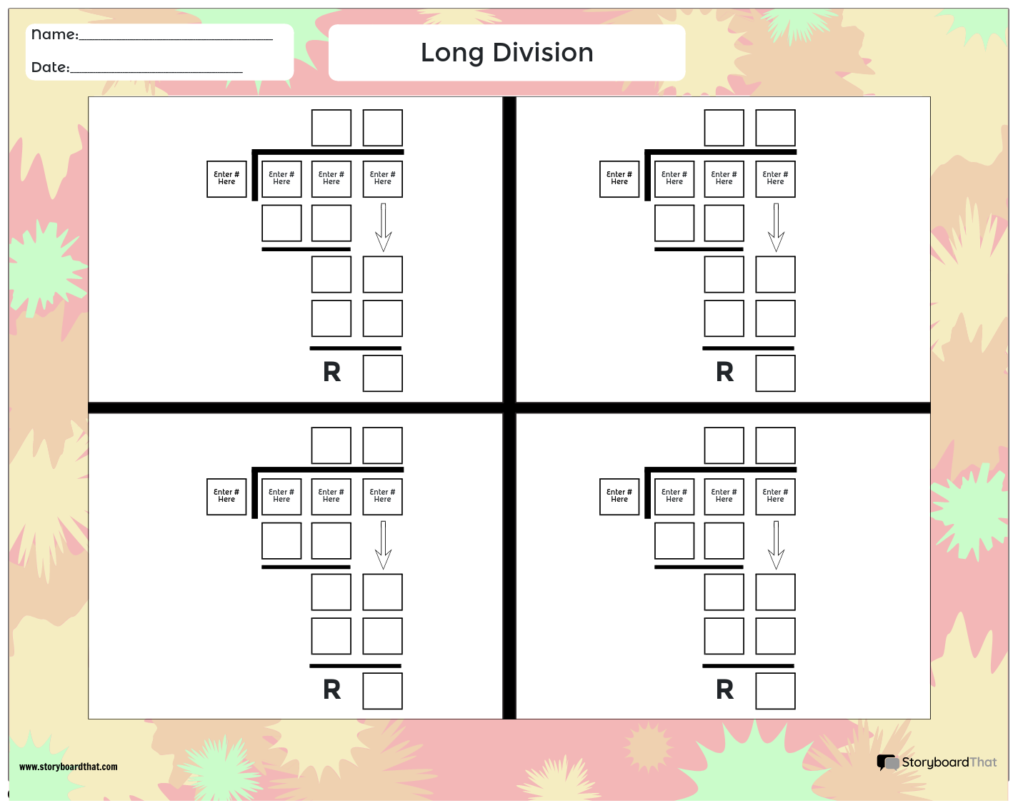 Division Longue 7