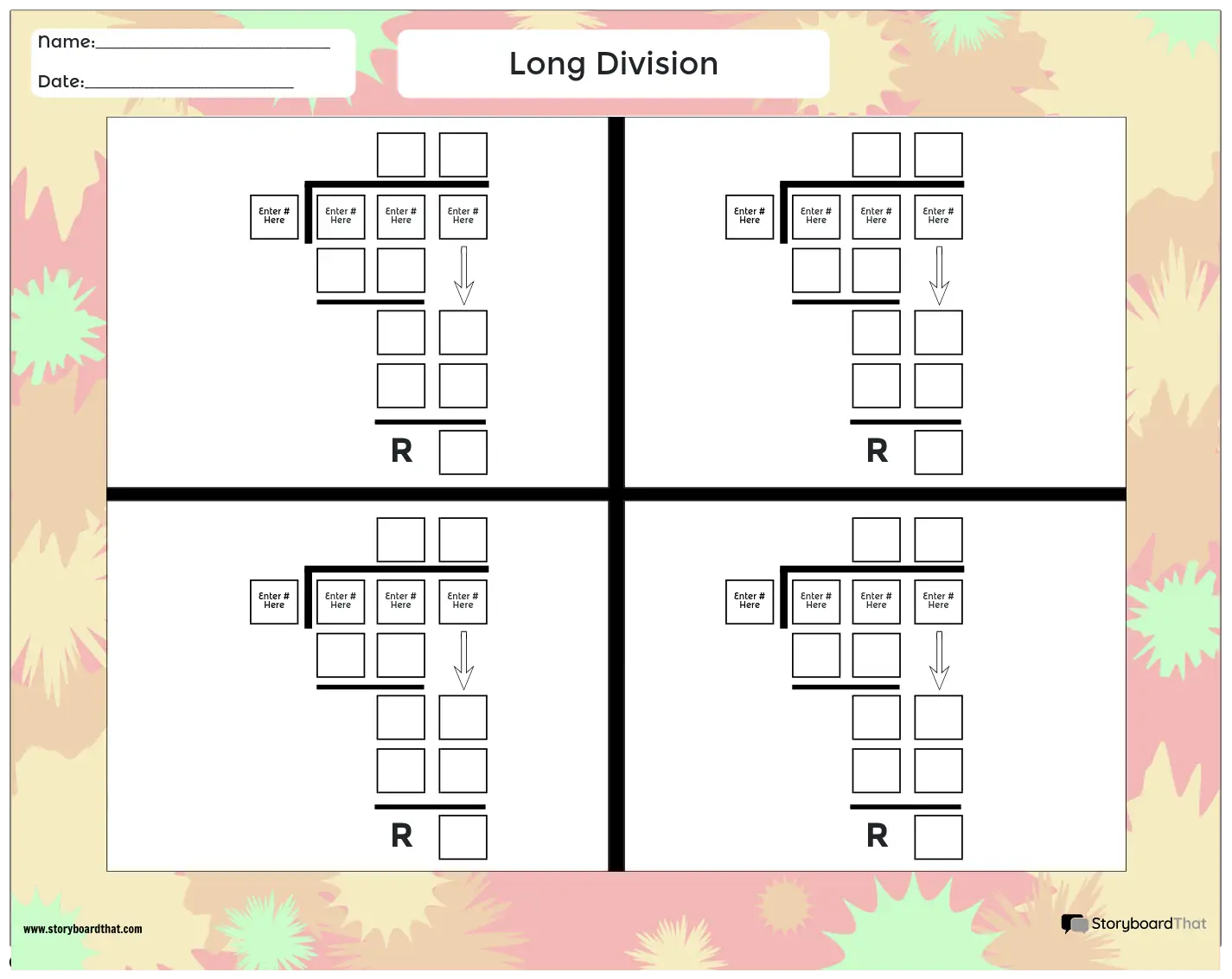 Division Longue 7