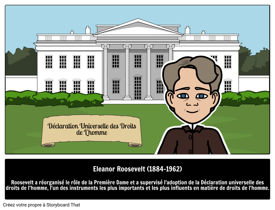 Première Dame Eleanor Roosevelt 