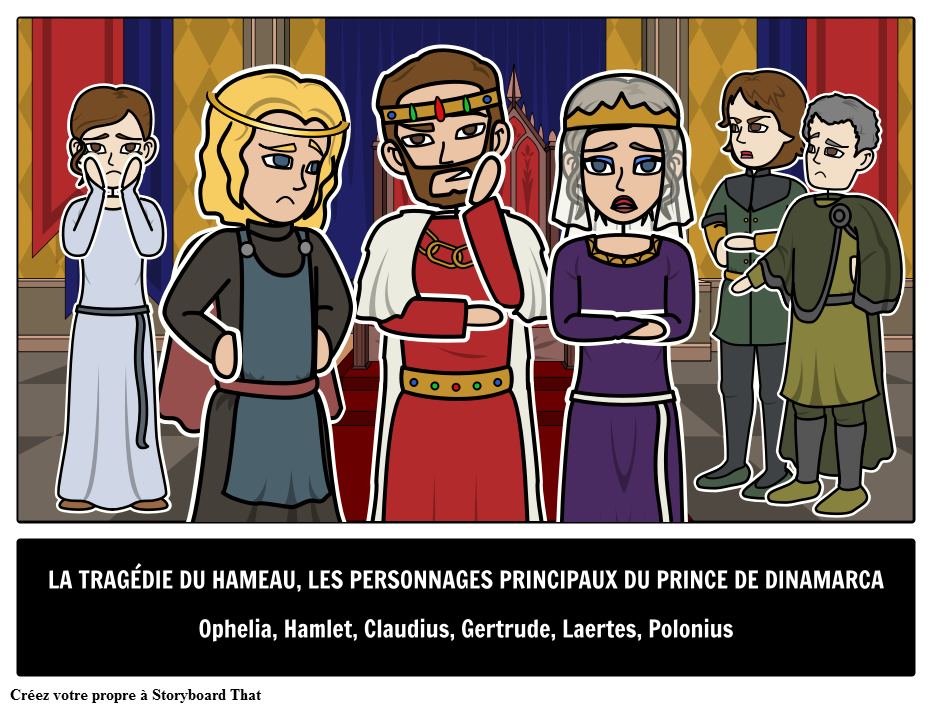 Hamlet Personnages Principaux