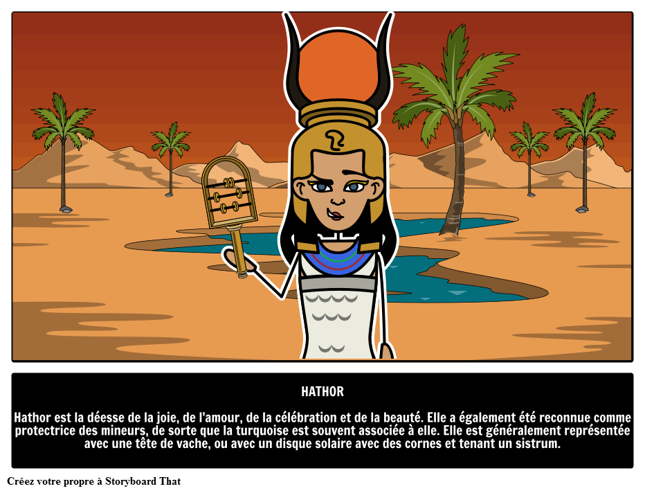Hathor : Déesse Égyptienne 