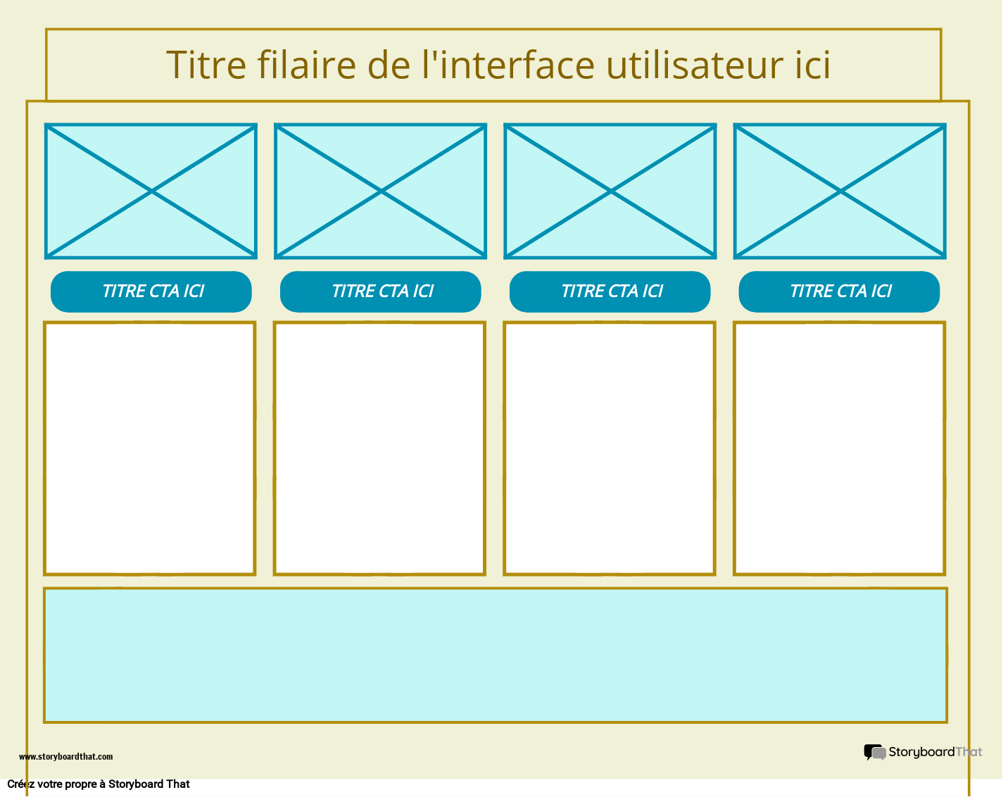 Modèle Filaire D'interface Utilisateur D'entreprise 4