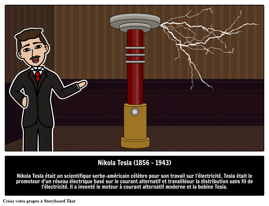 Nikola Tesla : Scientifique Serbo-américain 