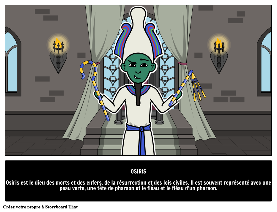 Osiris : Dieu Égyptien des Enfers 