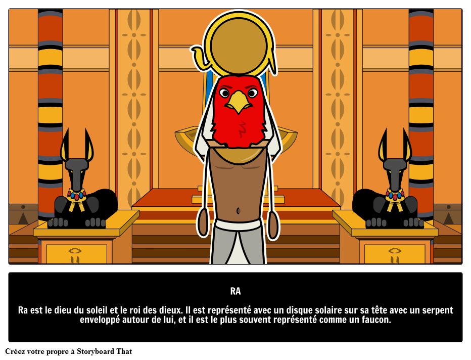 Ra : roi Égyptien des Dieux 