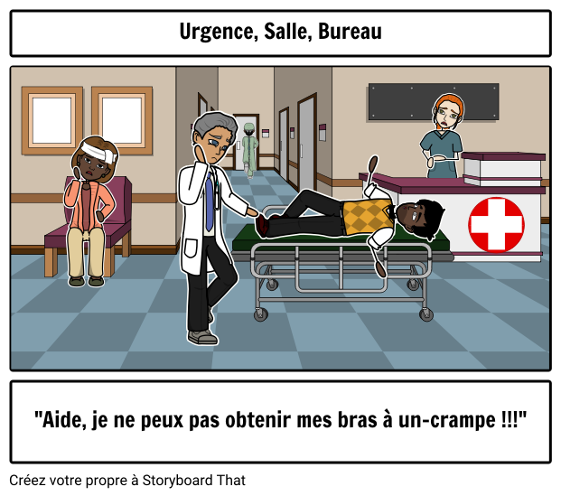 Urgence, Salle, Bureau